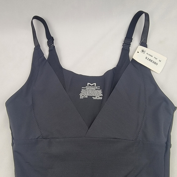 NWT Maidenform wear your own bra easy to access gusset bodysuit shapewear - Picture 3 of 7